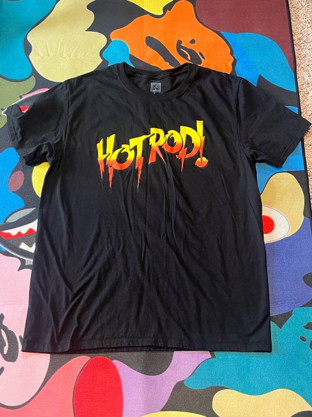 WWE Rowdy Roddy Piper Hot Rod Mens Black T-shirt
